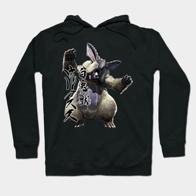 Lagombi "The White Rabbit Beast" Hoodie by regista